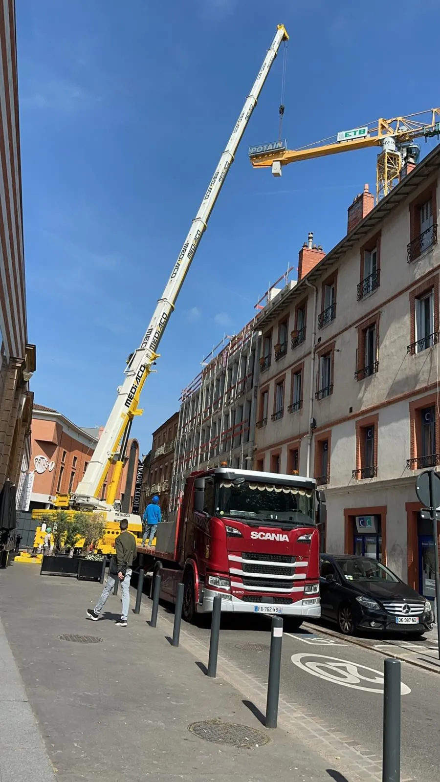 Transport de grues (photo 6 sur 6)